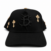 Barbas Hats B Chrome 24K Gold